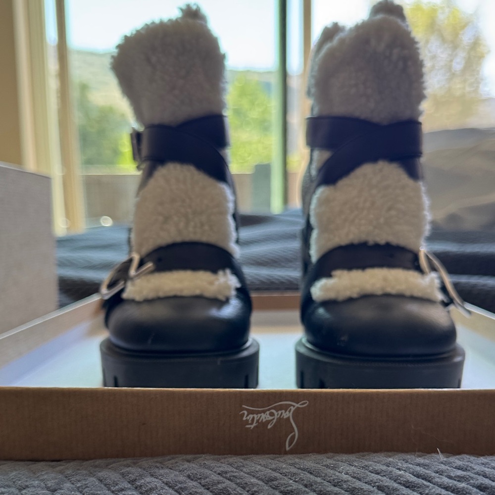 Christian Louboutin poke chic 70 Calf Boots